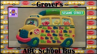 2000 Sesame Street Abc Phonics Words Alphabet School Bus Educational Toy By Mattel