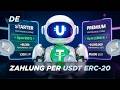 Wie Sie die Bot Performance License via USDT ERC-20 bezahlen