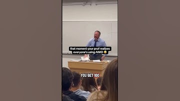 When even the professor is shocked🤣 #studentlife #student #lecture #ai #shorts