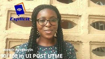 Watch the highest scorer in UI POST-UTME with 90/100 share her success story -  #mbbs #medicine #ui
