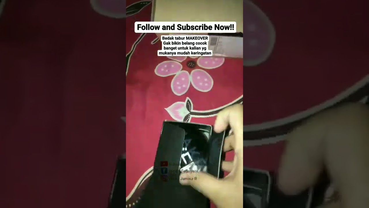 unboxing bedak tabur makeover😍😍 