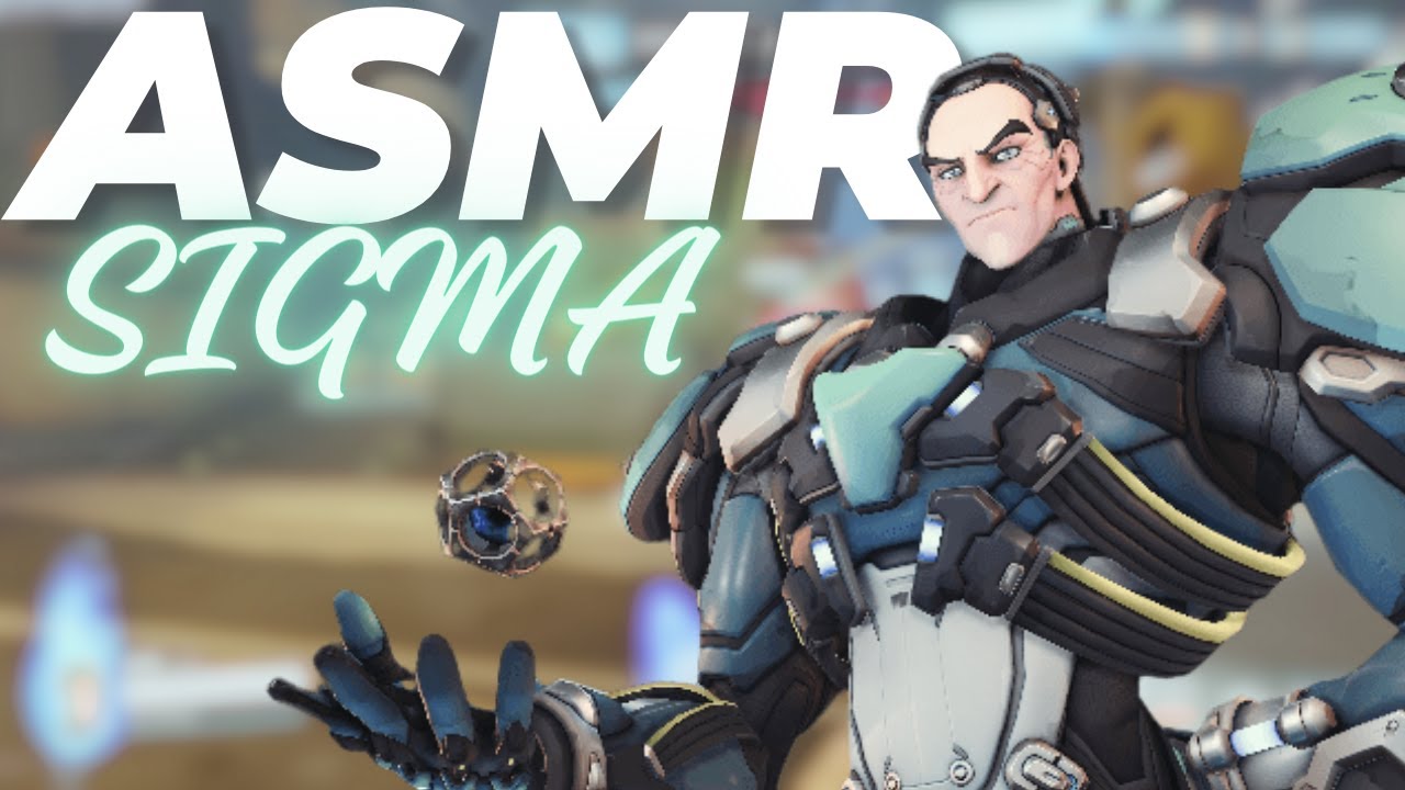 ASMR OVERWATCH | 💙Let Sigma hum you to sleep! Whispering, clicky ...