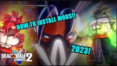 HOW TO INSTALL MODS ON XENOVERSE 2 2023 & 2024!!!!