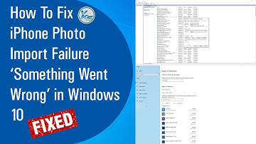 ✅ How To Fix iPhone Photo Import Failure 