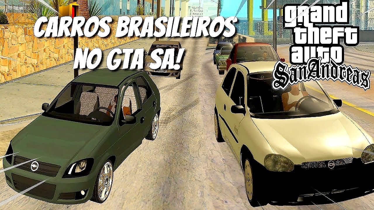 CARROS BRASILEIROS NO GTA SA ANDROID E COMO INSTALAR - TUTORIAL COMPLETO 