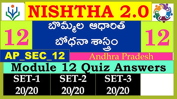 Nishtha 2.0 Module 12 quiz Answers |Diksha module 12 answers | Toy Based Pedagogy answers in english
