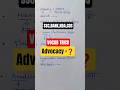 ADVOCACY🏆 Hindi Meaning |Vocab Trick#ssc#bank#nda#cds#mocksankalp