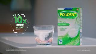 Polident Denture Care Regime: 20s