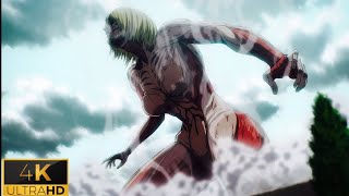 Reiner And Annie Transform 4K Attack On An Final Season Part 2