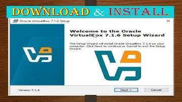 Download & Install Oracle VirtualBox 7.1.6 Setup.
