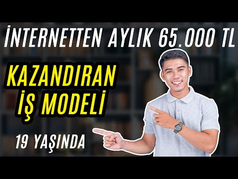 19 Yaşında Aylık 65.000 TL Para Kazanıyor! İnternetten para kazanma