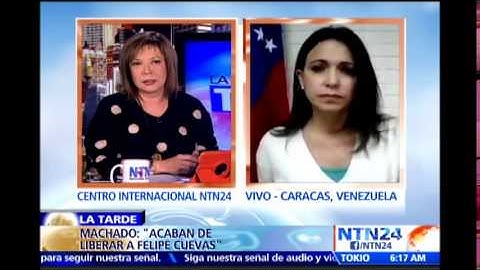 María Corina Machado confirma liberación del chileno detenido en Venezuela
