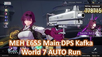 Not So Great E6S5 Main DPS Kafka World 7 Highest Difficulty Showcase | Nihility Path [HSR]