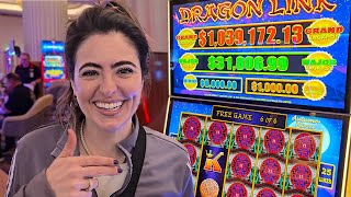 HUBBY FORCED ME To Fast Spin On $1 Million Dragon Link!!!