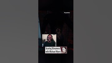 Streamers bang maken met Michael Myers. #dbd #gaming #michaelmyers #shorts