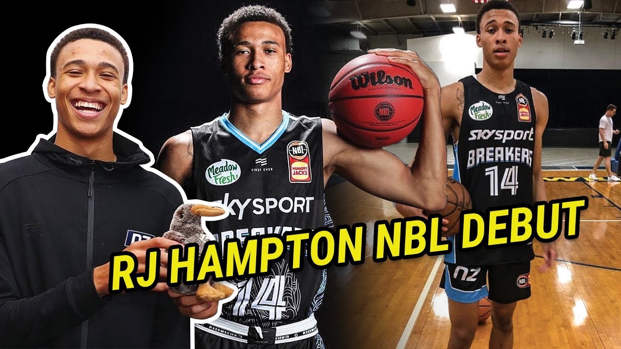 RJ Hampton's FIRST Pro Basketball Game In Australia! Shines In Front Of
