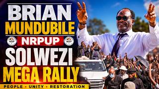 LIVE: Brian Mundubile's NRPUP Solwezi Mega Rally | Massive Crowd Turns Out