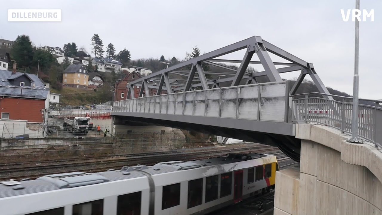 Freie Fahrt auf der Dillenburger Hohlbrücke