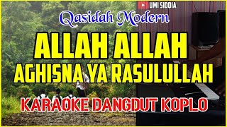 Download lagu Allah Allah Aghisna Ya Rasulallah-karaoke Sholawat Versi Dangdut Koplo ! Karaoke mp3