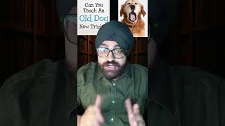 Teach an Old Dog New Tricks Meaning | English Idioms | Speak Fluent English