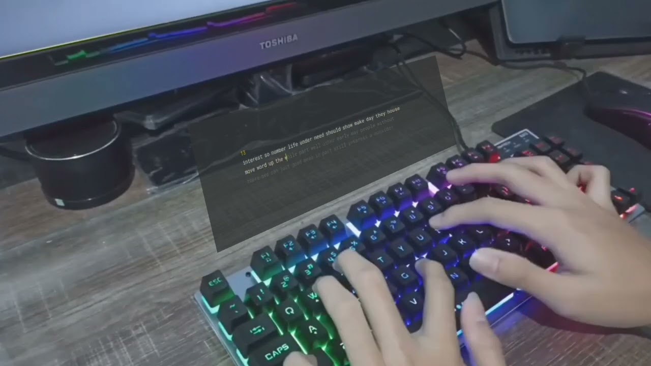 Keyboard Fantech Fighter TKL II Sound Test