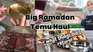 My Biggest Shein and Temu Haul for Ramadan | What I returned!