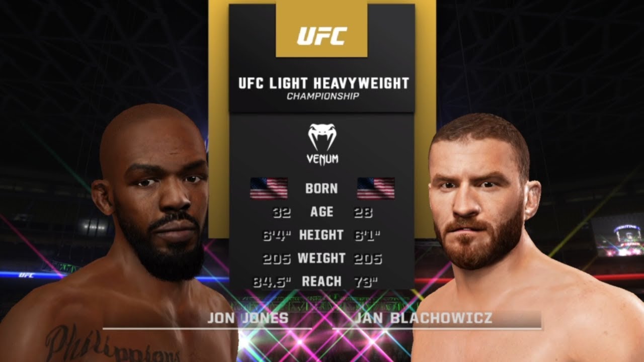 Jon Jones vs Jan Blachowicz | UFC Undisputed 3