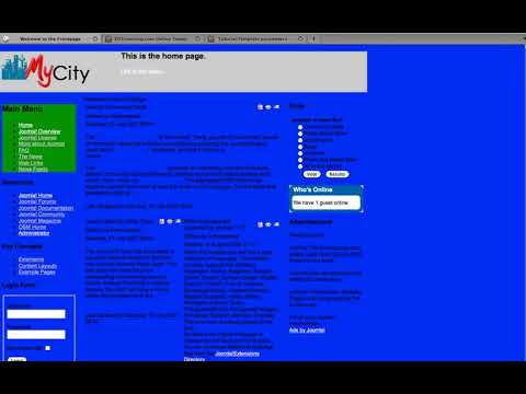 Joomla 1.5 Template Design, Lesson #21: Template Parameters