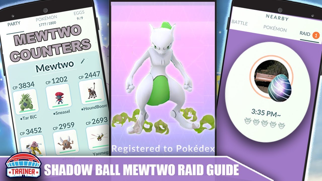 Best Shadow Mewtwo Raid Counters in Pokemon Go