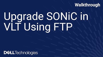 Upgrade SONiC in VLT Using an FTP Server