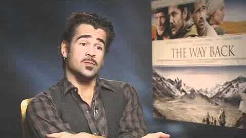 The Way Back: Video Interview with Colin Farrell