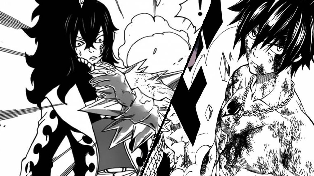 Fairy Tail Manga Chapter 407 フ ェ ア リ-テ イ ル Reaction Gray, Natsu, Sting &...