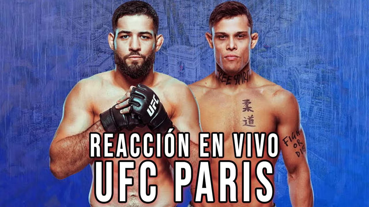 UFC PARIS: IMAVOV VS BORRALHO - REACCIÓN EN VIVO Y COMENTARIO