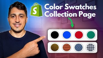 How to Add Shopify Color Swatches to Product & Collection Page (No App - Dawn Theme)