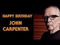 Happy Birthday John Carpenter! Here's my John Carpenter blu ray collection