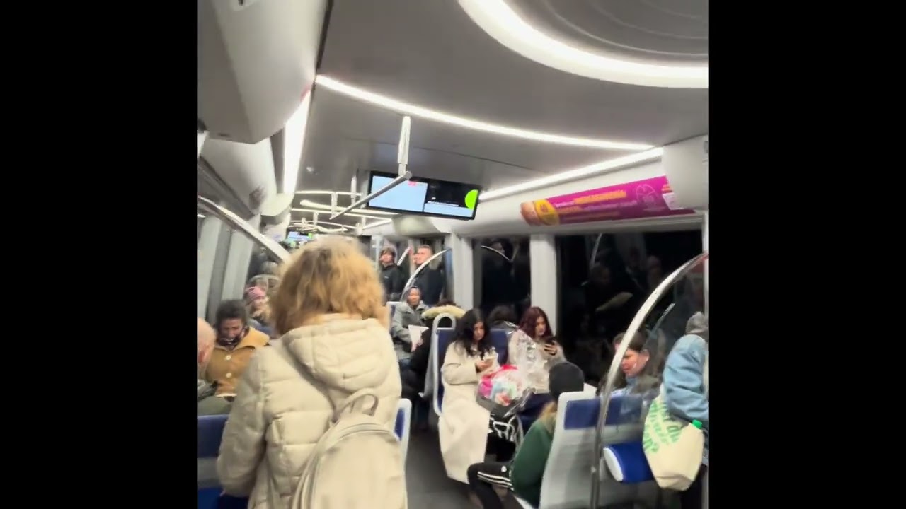 München u-bahn december 2025 school trip