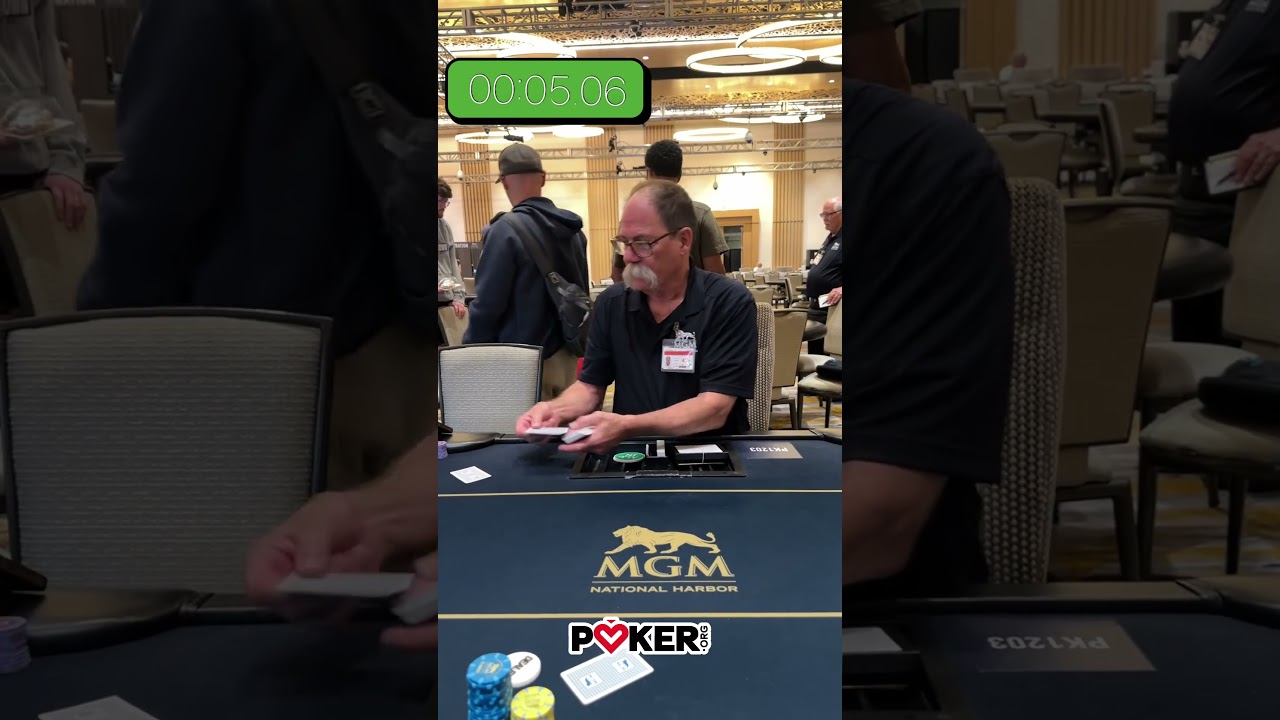 How Fast Can You Deal a Full Table⁉️ 