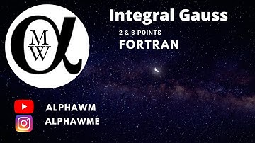 Learn 2 & 3-point Gauss Integration in Fortran Numerical analysis made easy  #NumericalAnalysis