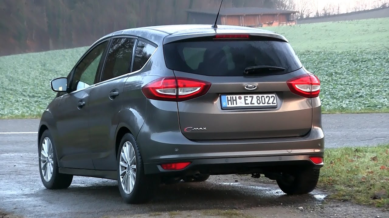 2015 Ford C Max 1 5 Tdci 120 Hp Test Drive Youtube