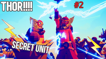TABS - NEW UNIT THOR vs every unit #2 - Tabs Mods