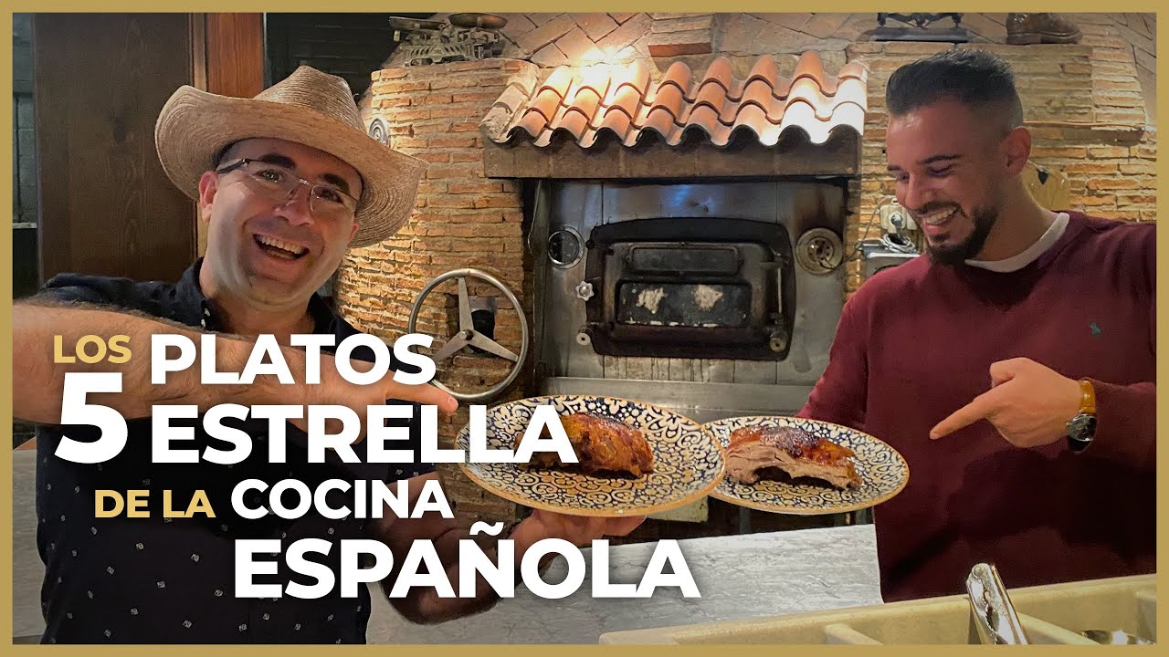 LOS 5 PLATOS ESTRELLA de la COMIDA ESPAÑOLA con SEZAR BLUE