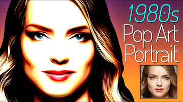 Photoshop: Create a Stunning, 1980s-style, Retro, Pop Art Portrait