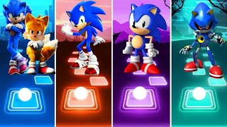 Sonic Tails Hedgehog Vs Sonic Boom Vs Classic Sonic Vs Matal Sonic Who Is Best 🎯😎