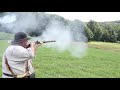 250 yard Flintlock Rifle Shooting