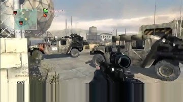 Modern Warfare 3 - Capture the Flag - Dome Gameplay