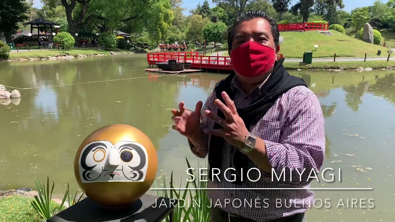 La quema del Daruma en el jardín Japonés de Buenos Aires