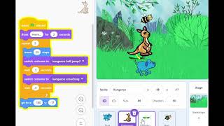 Simple Explanation of Repeat Blocks in Scratch (block-based programming)