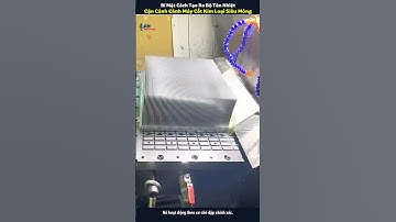 Bí Mật Cách Tạo Ra Bộ Tản Nhiệt - Cận Cảnh Cảnh Máy Cắt Kim Loại Siêu Mỏng