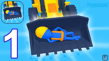 Builder Idle Arcade Game - Gameplay Walkthrough Part 1 House Building Flip (Android, iOS)