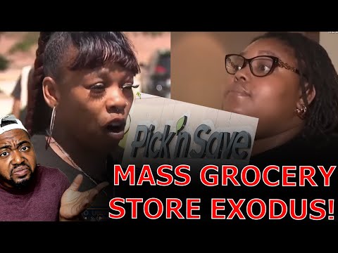 WOKE Residents PROTEST Grocery Store MASS EXODUS From Liberal City Due To RAMPANT Shoplifting!